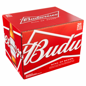 Budweiser 300ml 20 Pack ABV 4.3%