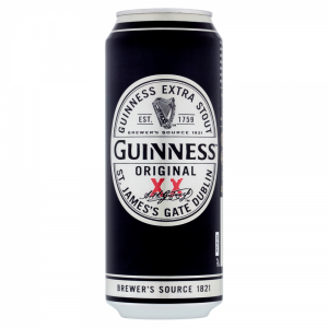Guinness Extra Stout 500ml Can ABV 4.2%