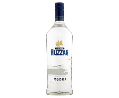 Huzzar Vodka 1 Litre ABV 37.5%