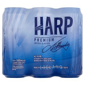 Harp (6 X 500ml cans)