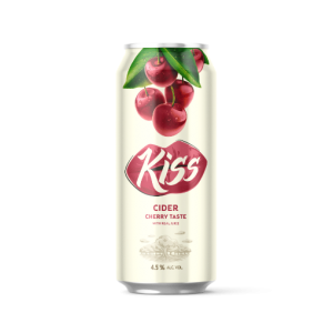 Kiss Cider Cherry 500ml can 4.5% vol.