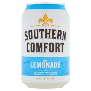 Southern Comfort and Lemonade 330ml 5% vol.