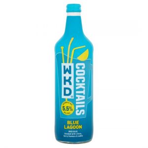 WKD cocktails blue lagoon 700ml