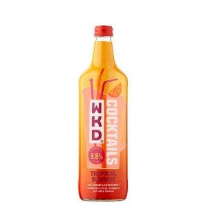 WKD cocktails tropical sunrise 700ml