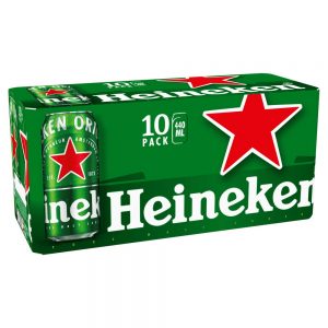 Heineken 10 pack of cans